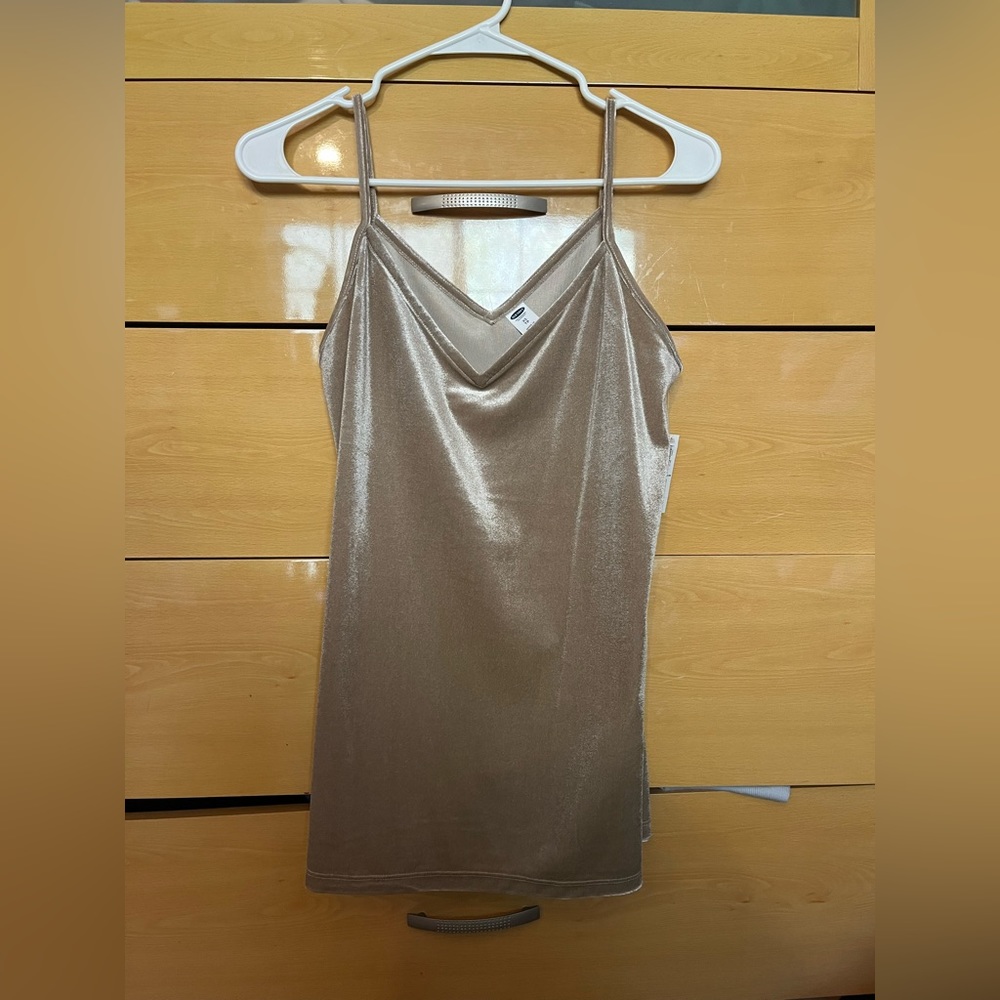 brand new velvet tank top!